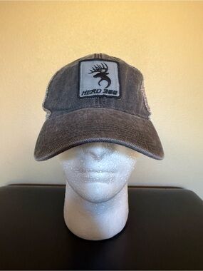 Legacy Gray Distressed Herd 360 Hat